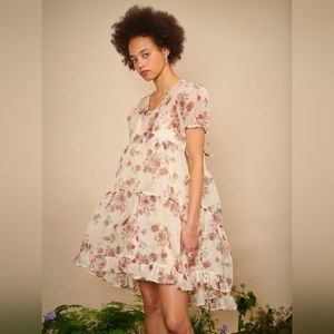 Sister Jane Wildflower Canopy Mini Dress